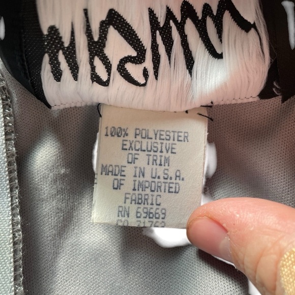 New Ursula Switzerland Embroidered Floral Peplum Gown Dress Silver Gray Size 8 - Picture 10 of 11